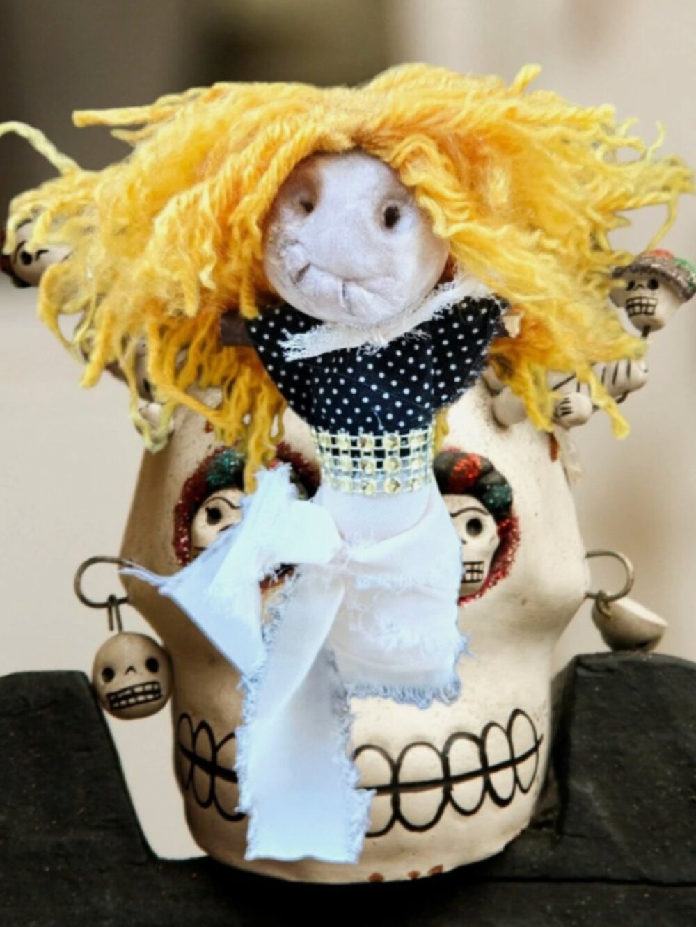 Sinister Voodoo Doll Kit Spells, Hexes, It Feels Everything 6" Pins & Guide